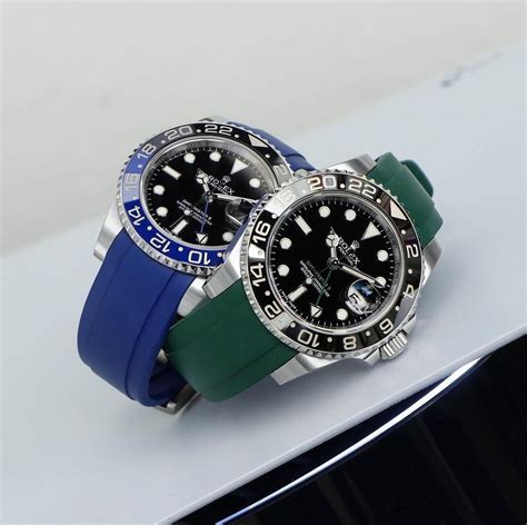 rolex rubber strap malaysia|rubber rolex watch straps.